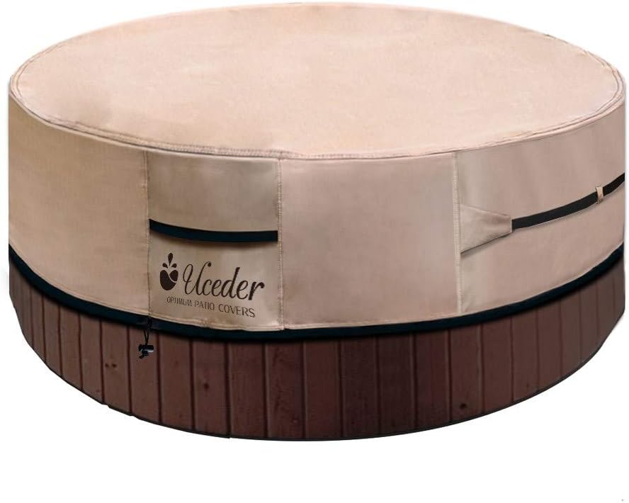 Cubierta bañera hidromasaje impermeable 83x20" poliéster