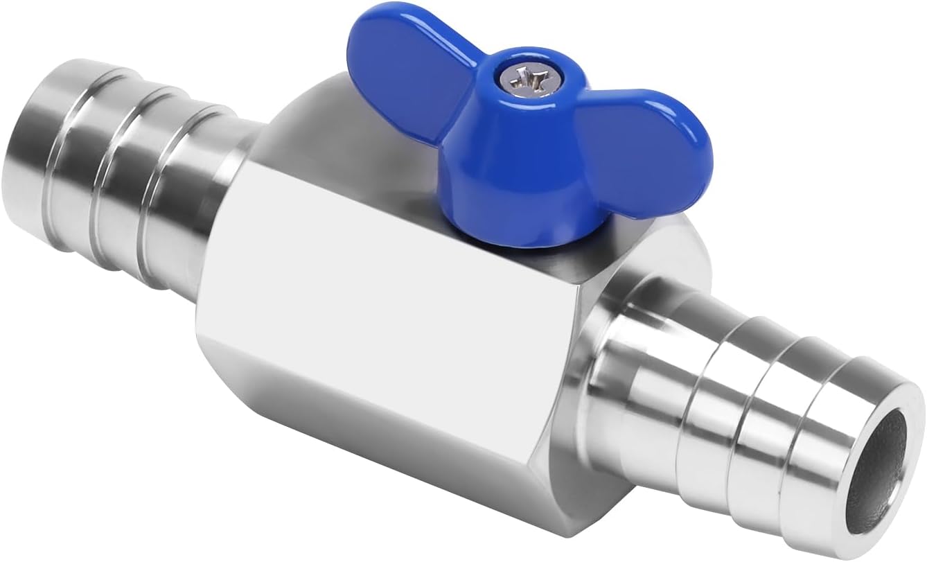 Válvula bola 3/4pulg ss304 para agua gas combustible y riego