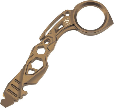 Barra palanca titanio anodizado abrebotellas broca hexagonal