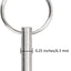 2 Pines Acero Inox 316 Bimini 1/4pulg