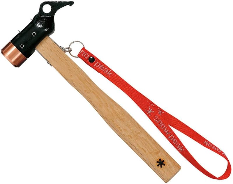 Martillo clavija cobre para estacas tienda campaña