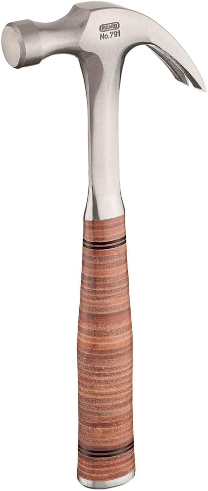 Martillo garra acero 28oz extractor uñas cabeza forjada