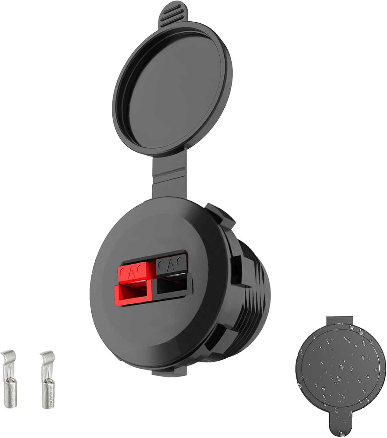 Conector Power Pole 45A impermeable con cubierta resistente
