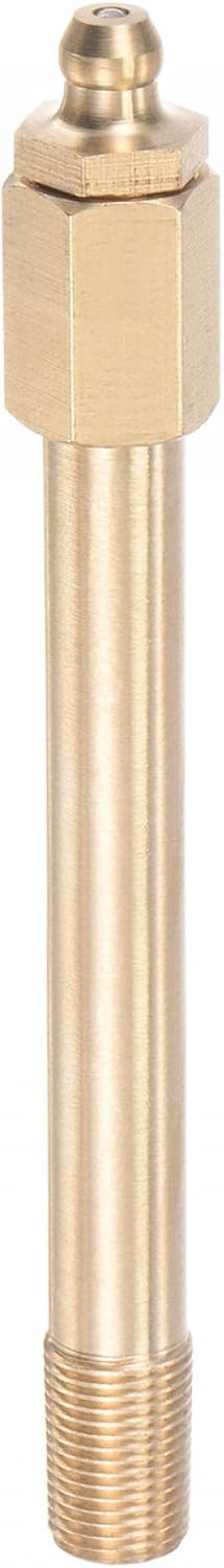 Engrase recta latón G1/8 rosca 4.33"