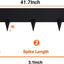 Bordes metal martillo 9.4pulg pack 6 para paisajismo