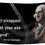 Bandera dormitorio meme 3x5pies cita Washington
