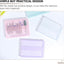 Caja brocas uñas 4 pzas 14 rejillas almacenamiento