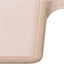 Taza poli 12oz mango U beige caja 6