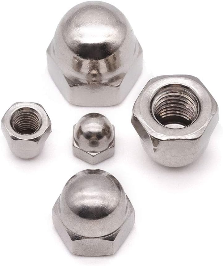 Tuercas M5 acero inox 304 brillante paquete 50