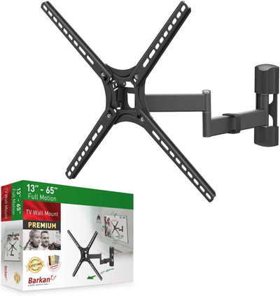 Soporte TV pared 13-65pulg 4 movimientos hasta 66lb