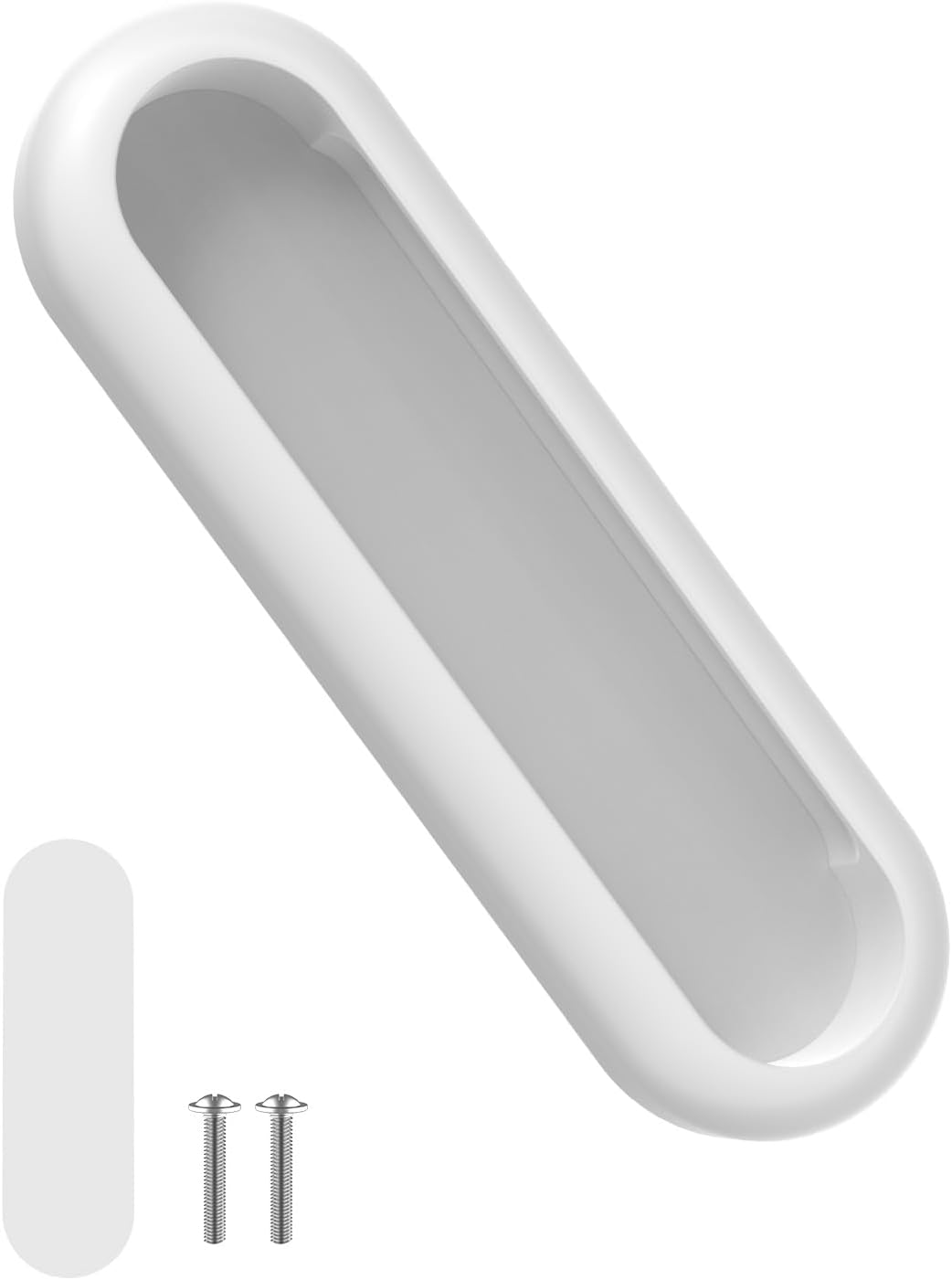 Manija autoadhesiva aluminio 4pulg para cajones cocina puerta