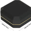 Caja regalo pulsera LED terciopelo boda aniversario negro