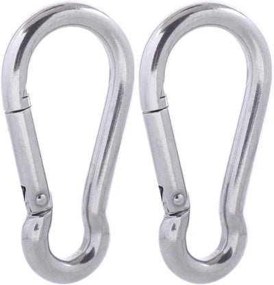 Mosquetones acero inox 316 para llavero perro