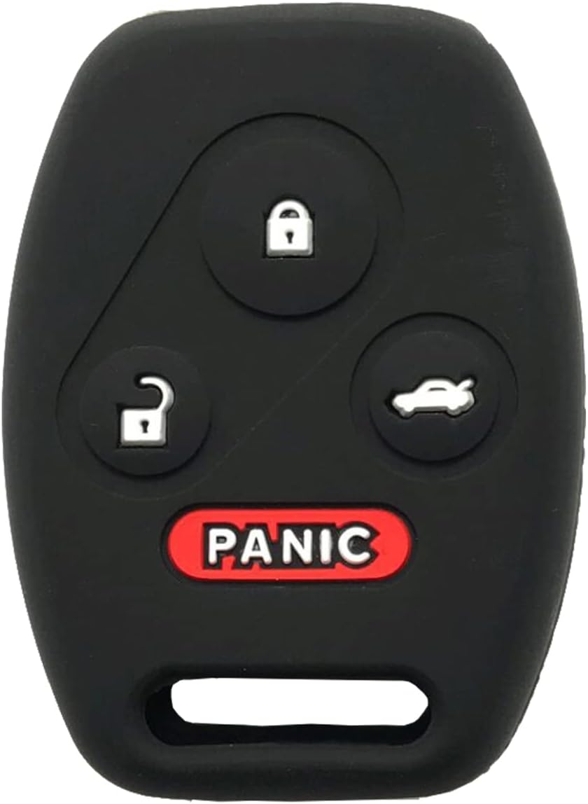 Funda silicona llavero Honda 4 botones negro