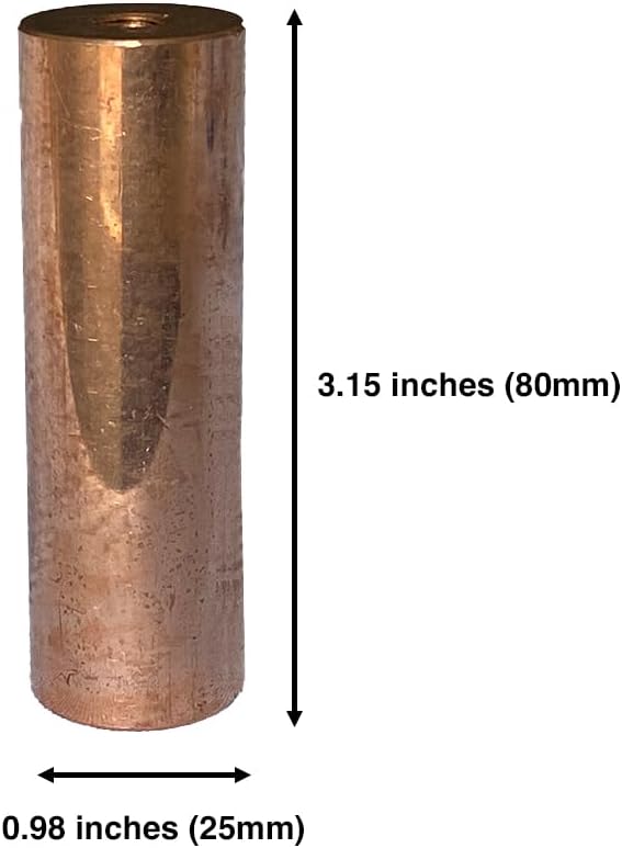 Ánodo cobre repuesto sistema mineral criada piscina solar