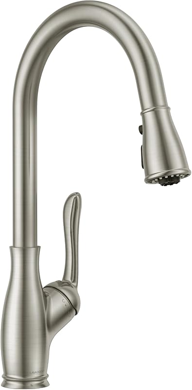 Grifo cocina rociador níquel cepillado magnético 3 funciones