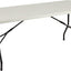 Mesa entrenamiento plegable plástico 6ft rectangular gris