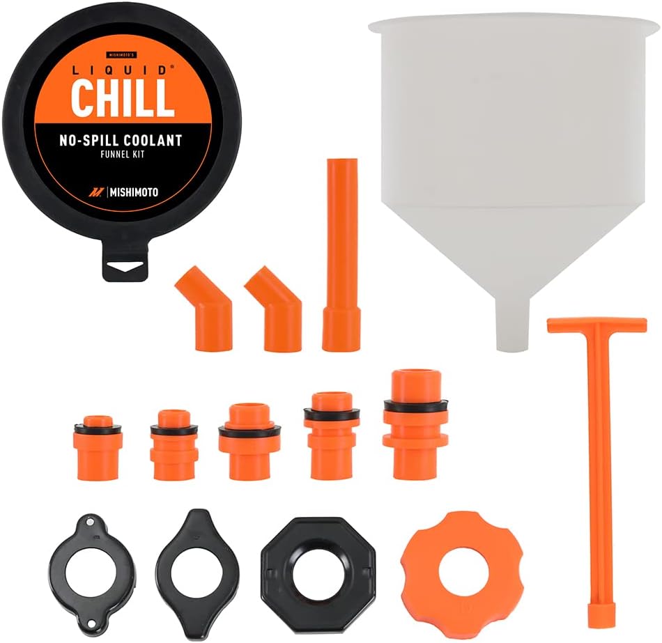 Kit embudo refrigerante antiderrap 15 pzas