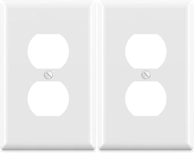 Placa pared doble tomacorriente UL certificada
