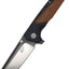Cuchillo plegable EF68 hoja D2 mango G10 uso diario