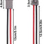 2 Pares Conectores DTP 2 Pines 12 AWG para Luz LED Coche Barco
