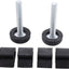 Set 6 Tapones Capó Parachoques Comp GMC Chevy 67-72