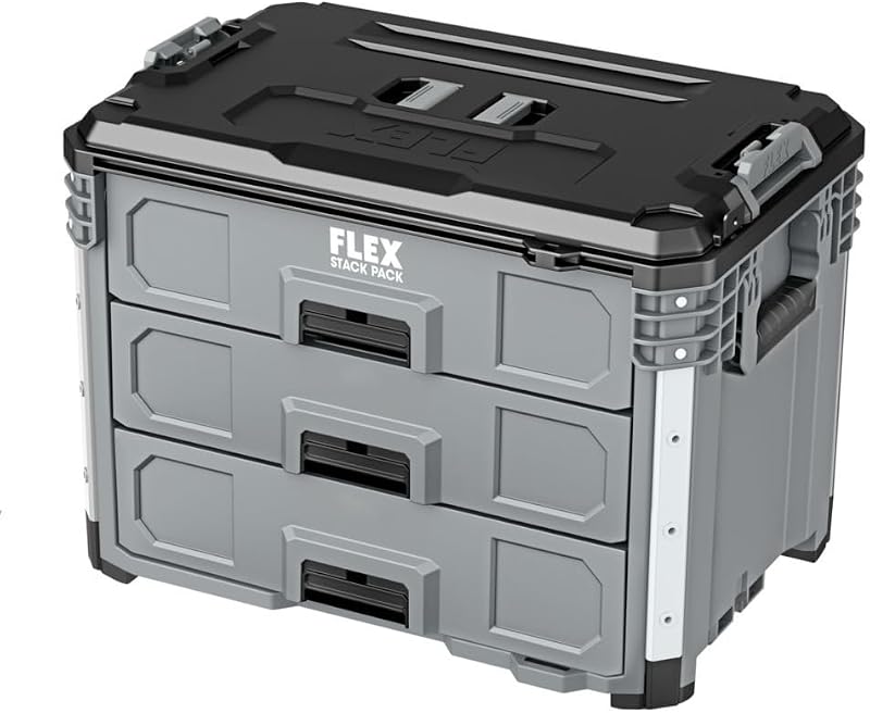 Caja herramientas 3 cajones FS1105 gris/negro