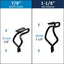 60 Clips Retenedores Panel Chrysler Ford Dodge Plymouth