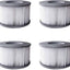 4 filtros hidromasaje para piscinas inflables MSPA