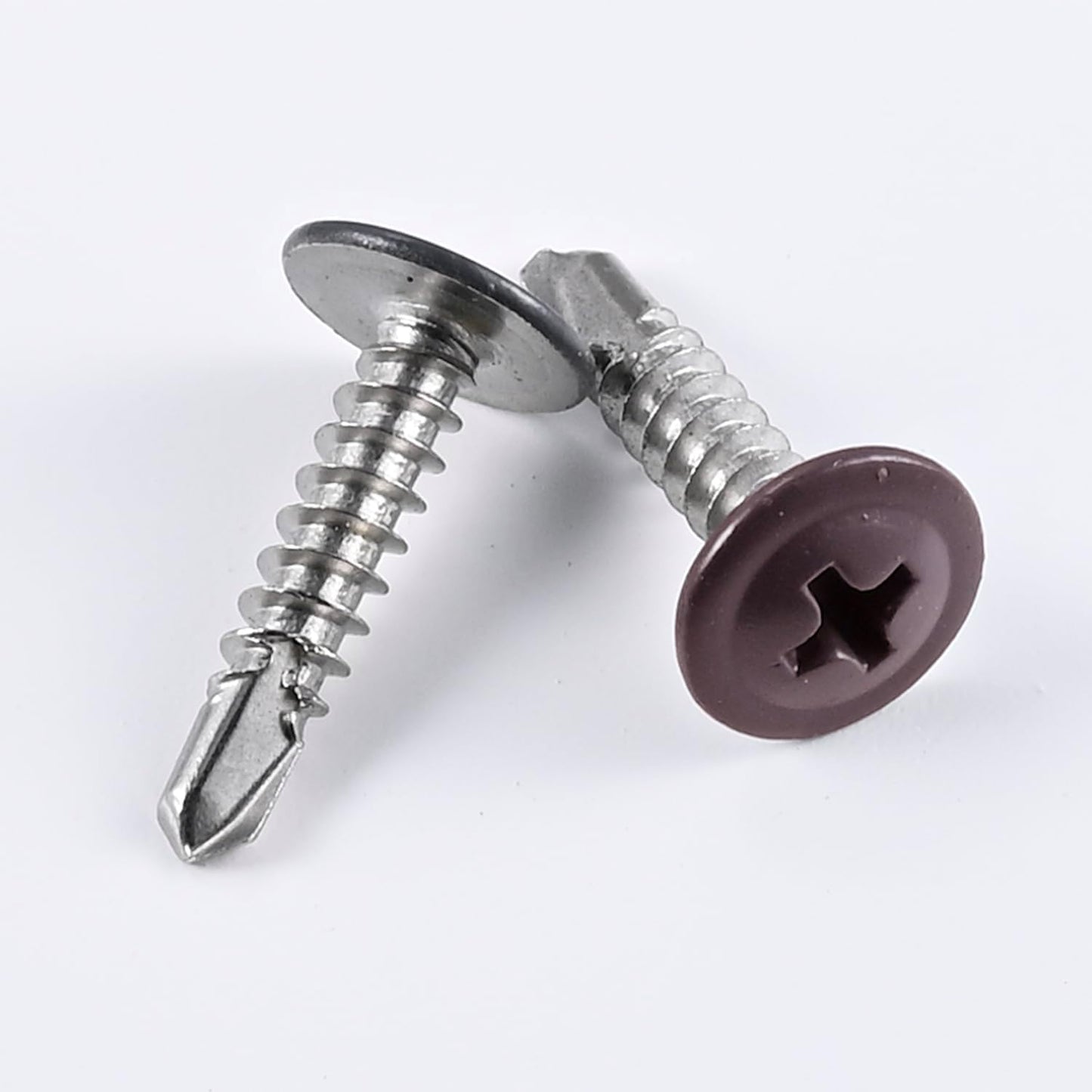 Tornillos roscado rápido 8x3/4 300p cabeza marrón 410