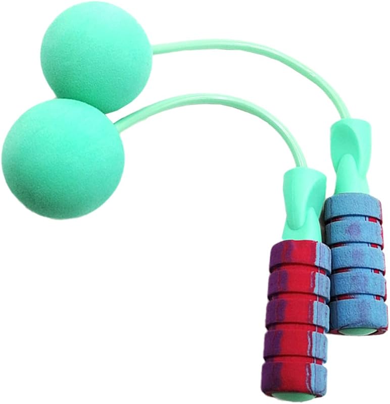 Cuerda saltar inalámbrica con bolas pesadas fitness