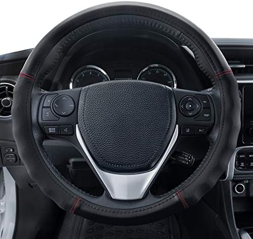 Funda cuero volante suave al tacto