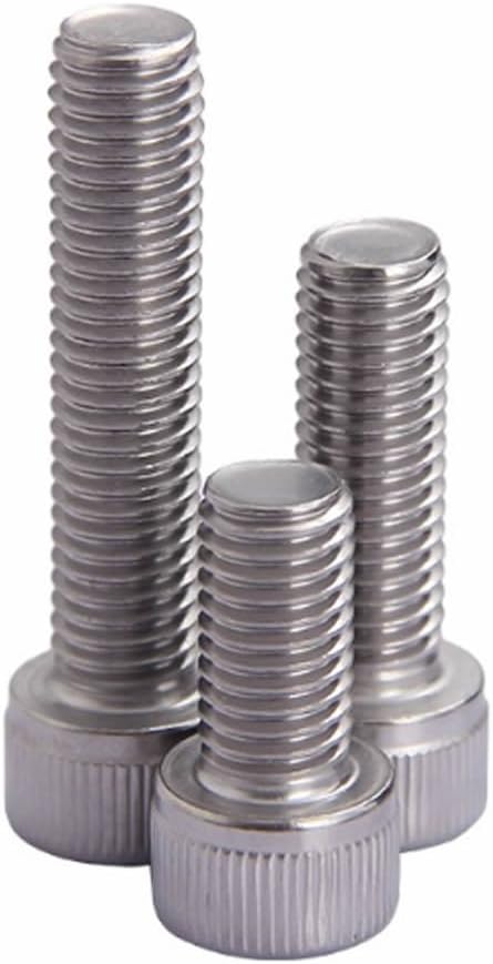 20 Pzas Tornillo Allen M6x2.362pulg Acero Inox