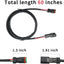 Adaptador enchufe hembra 60" para lámpara LED araña