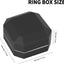 Caja pendientes lujo con LED terciopelo regalo boda