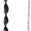 Estaca anclaje hierro negro cadena acero inox 17"