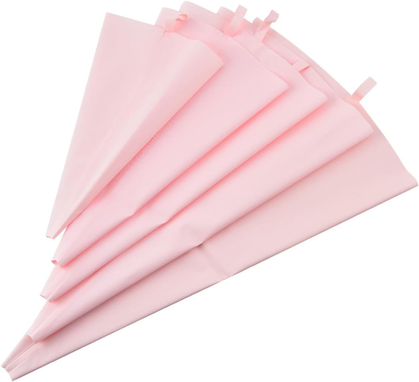 Bolsas silicona pastelería 10-18pulg reutilizables rosa
