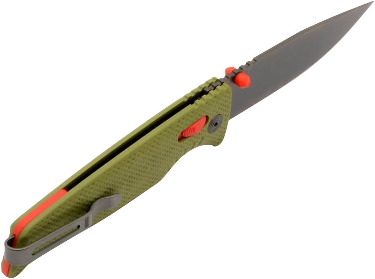 Cuchillos plegables acero CRYO 60.6pulg con bucle y bloqueo
