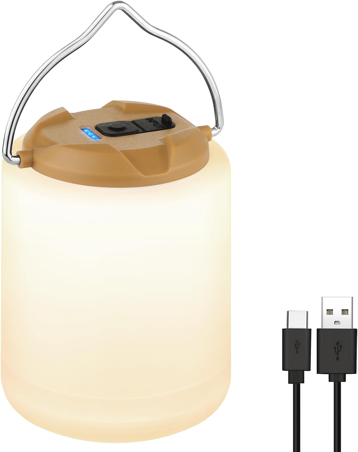 Linterna LED camping 1000LM 4 modos resistente agua