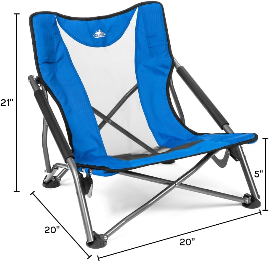 Silla plegable camping playa picnic con bolsa transporte