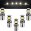 5 Pzas LED techo cabina RAM Dodge 3500 OEM blancas