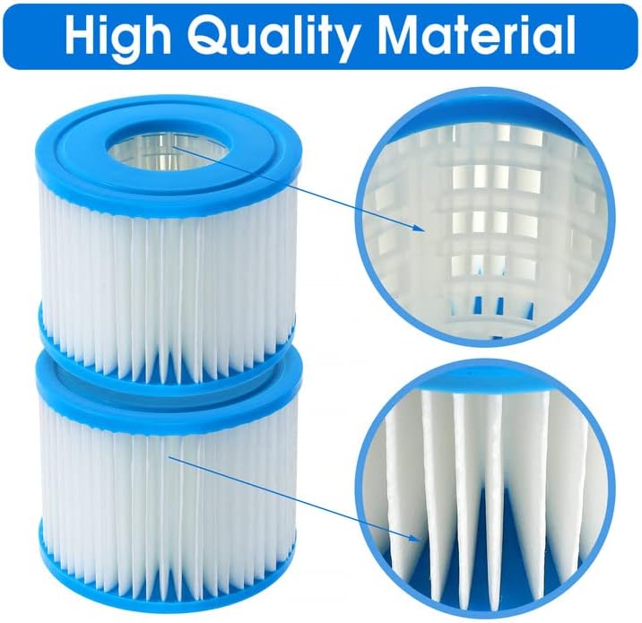 Cartucho filtro hidromasaje tipo VI para spa 4 Uds