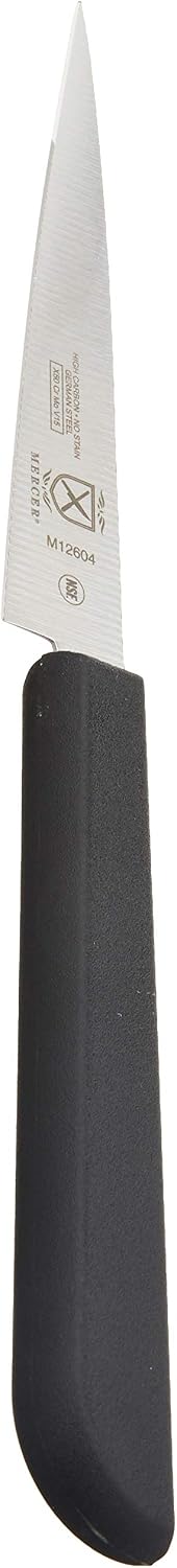 Cuchillo para Tallar 4pulg Negro de Acero Inox