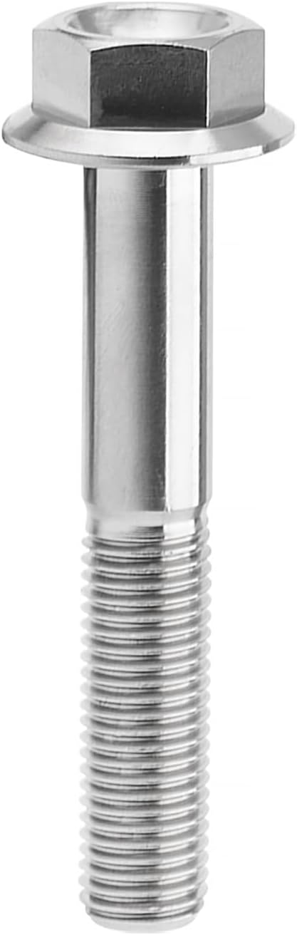 Tornillo hexagonal Ti M10x60mm paso 1.25