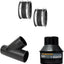 Manguito flexible 4" con abrazaderas acero accesorio Y