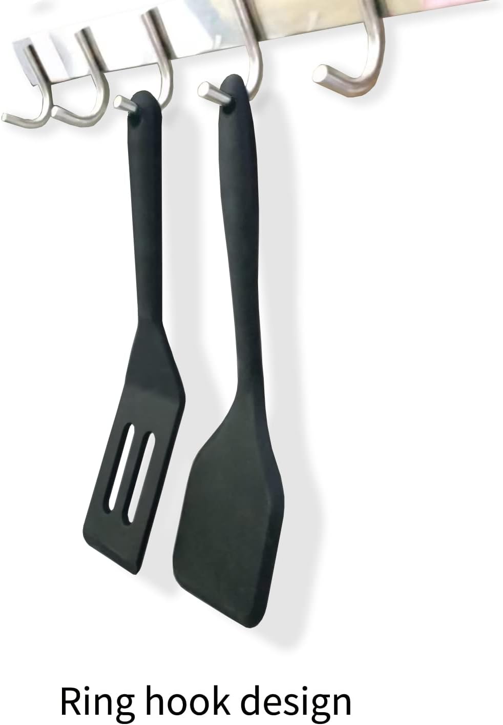 2 Pzas Espátula Silicona Antiadherente Mini