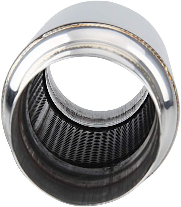 Resonador universal acero inox 12" salida 3"