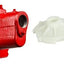 Bomba chorro pozo poco profundo hierro fundido 1 HP rojo