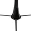 Soporte plegable clarinete flauta comp. accesorios viento negro