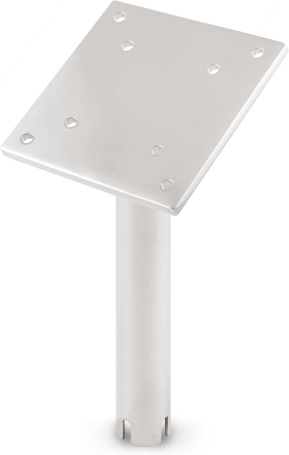 Soporte acero inox para downriggers pesca
